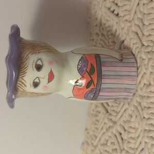 Ganz "Blossom" Ceramic Mini Vase By Susan Paley